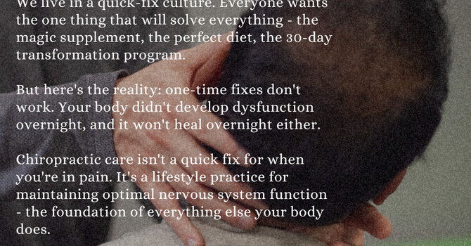 Consistent Chiropractic Care image