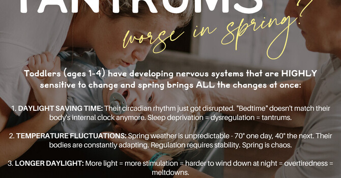 Toddler Tantrums, Worse In Spring?